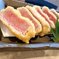 料理メニュー写真&nbsp;本マグロレアカツ/レア天