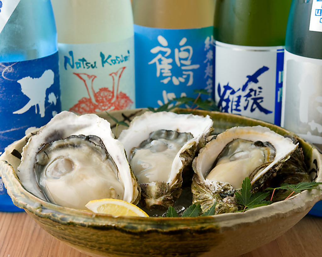 夏が旬の岩牡蠣