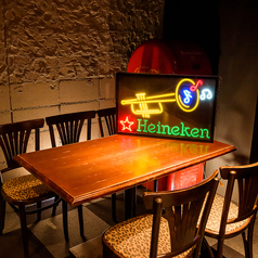 アメリカンスタイルの店内…音楽好きには是非一度は来て頂きたいですね♪