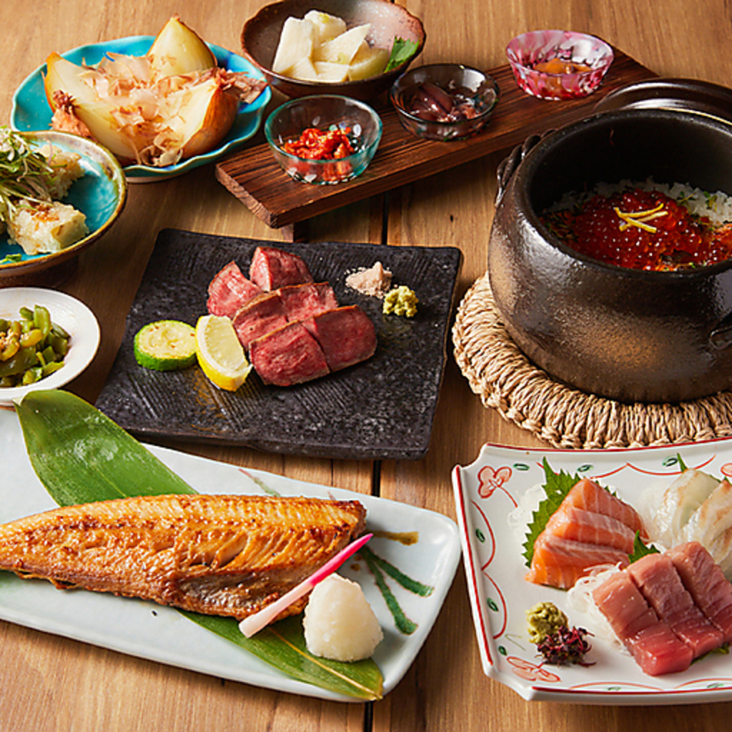 町田/居酒屋/炉端焼き/土鍋ご飯/創作料理/飲み放題/貸切/宴会/デート