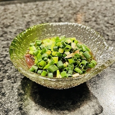 ネギまみれ沖漬けホタルイカ