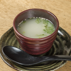 軍鶏ガラスープ