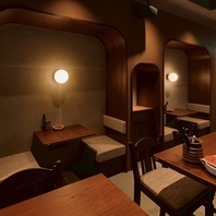 カジュアルだけど、落ち着いた雰囲気のオシャレな空間