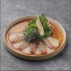 ハマチ柚子カルパッチョ