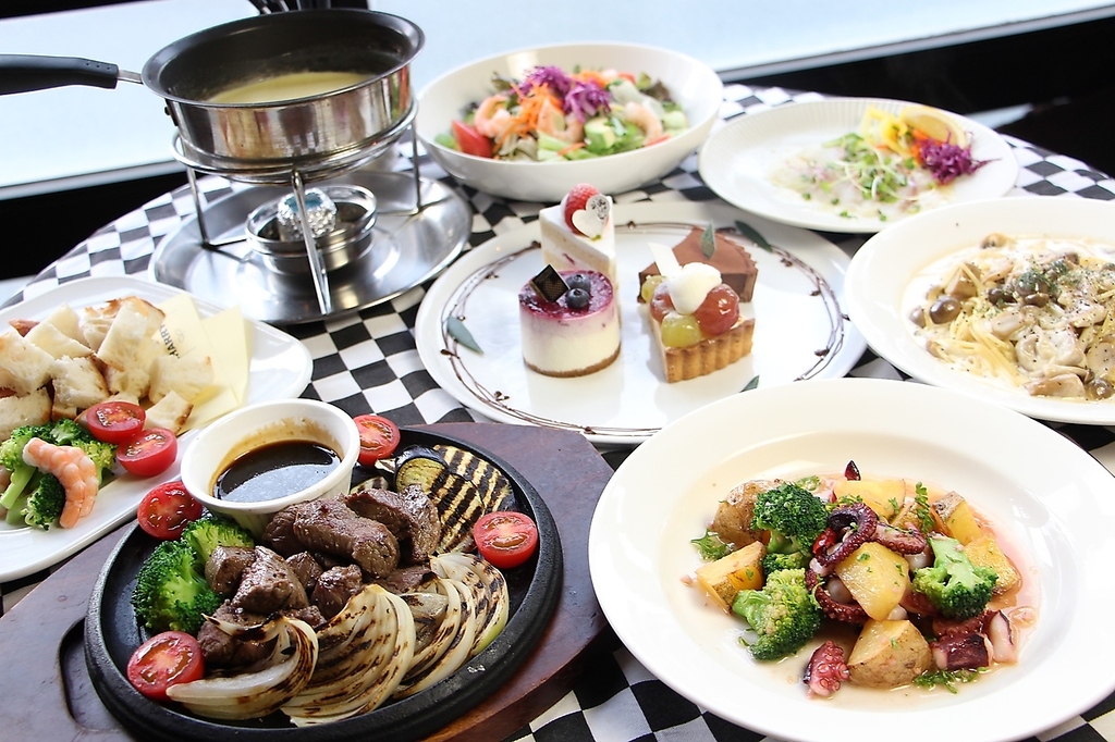 コース料理の種類が充実！