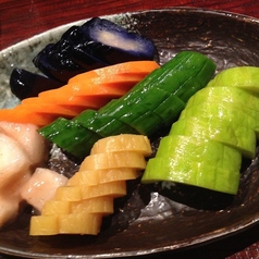 お新香盛り合わせ