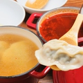 料理メニュー写真 スープ餃子