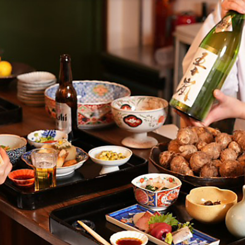 体に良い魚介料理や野菜をメインに 鮮魚、貝類に菜葉とぬか漬けで日本酒を楽しむお店