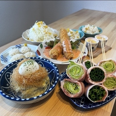野菜巻き串屋 ツバメのコース写真