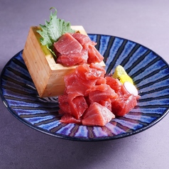 本まぐろ中落ちこぼれ刺身