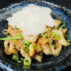 炙り鶏皮おろしポン酢