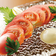 完熟トマトスライス