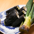 料理メニュー写真 自家製みそととろとろ千寿黒ねぎ