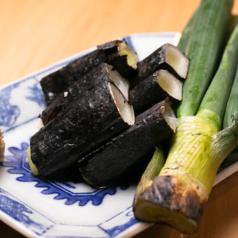 自家製みそととろとろ千寿黒ねぎ