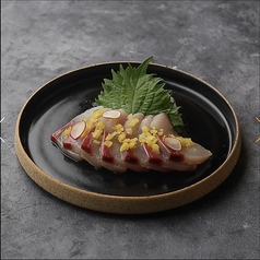 薬味たっぷりゴマカンパチ