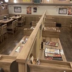 お1人様でもご利用可能のカウンター席。