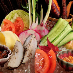 朝もぎ野菜のがぶりつき