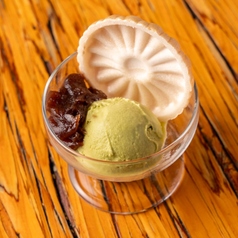 あずきモナカ 抹茶