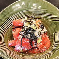 塩昆布トマト