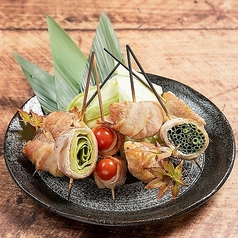 博多名物!野菜巻き串
