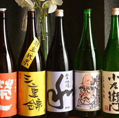 日本酒も豊富なラインナップです