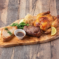 オクトーバーフェスト　ミートプラッター