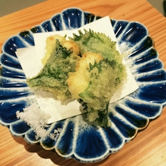 魚の大葉挟み天ぷら