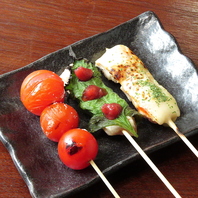 各種野菜串あり♪