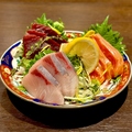 料理メニュー写真&nbsp;日替わりお造り三種