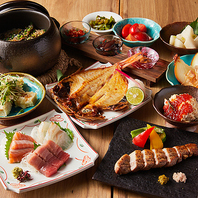 宴会向け飲み放題付きコースもご用意しております