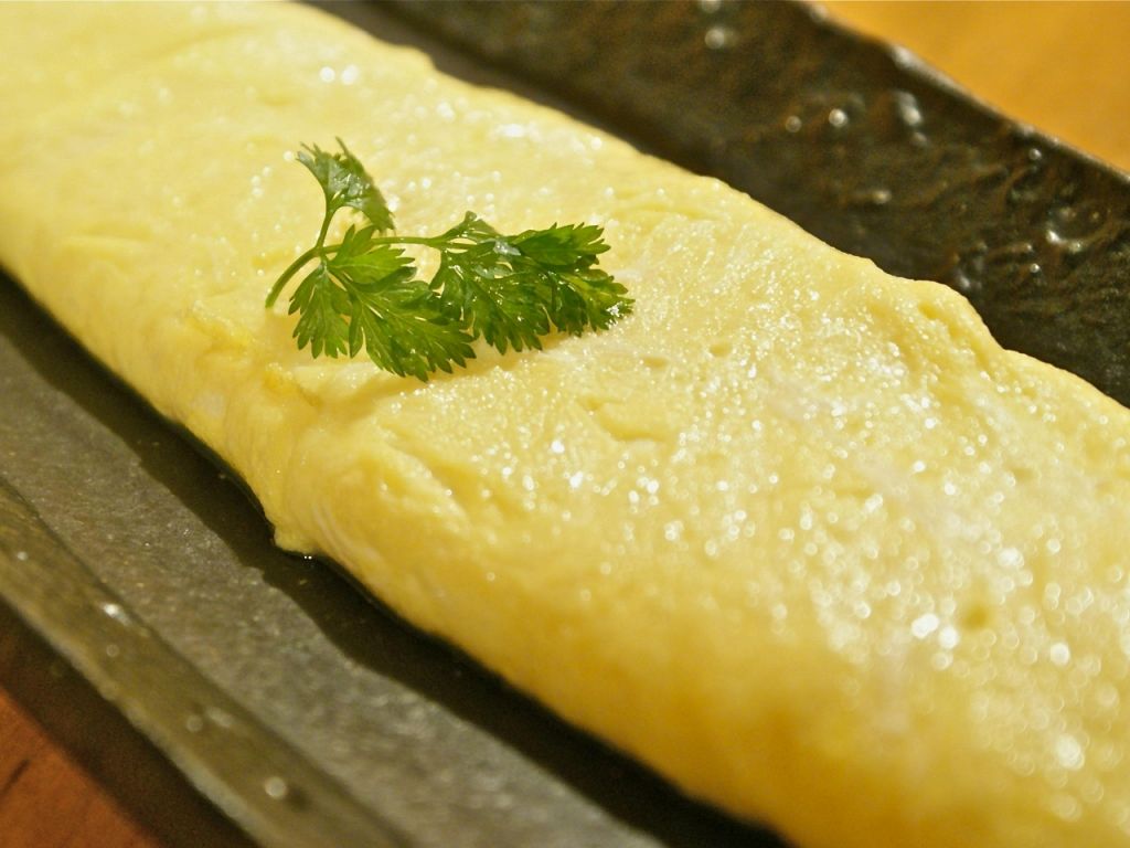 名物のHANZO風だし巻き卵！ここに来たらまずは食べるべし！！