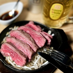 牛赤身ステーキも食べ放題です★