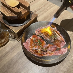 釜飯　国産和牛和牛ロースの炙り
