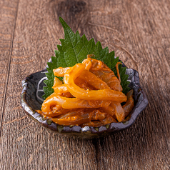 甲イカウニカニ味噌和え