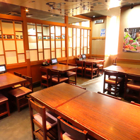 人数に応じて大中小宴会空間をご用意させて頂きます。