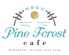 パインフォレストカフェのロゴ