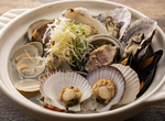 名物！絶品貝10種酒蒸し