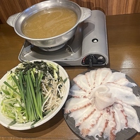 道南の漁師から直送！タコ料理が豊富！