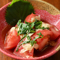 料理メニュー写真&nbsp;ガリしそトマト