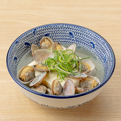 柚子あさり湯豆腐