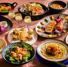 リュクスダイニングハプナ LUXE DINING HAPUNA 品川プリンスホテルのコース写真