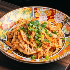 白センマイのピリ辛和え
