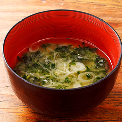 生海苔味噌汁