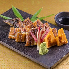うなぎの白焼き本わさびと共に