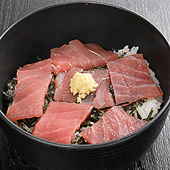 生まぐろミニ鉄火丼定食