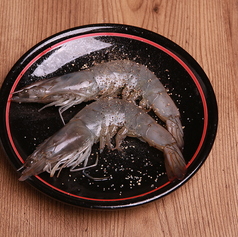 海老の塩焼き