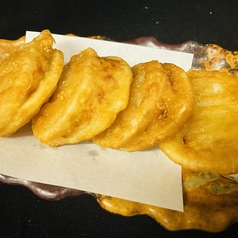 蓮根の挟み揚げ(鶏)