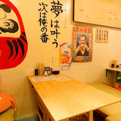 最大3名様まで快適にご利用いただけるお席です。落ち着いた雰囲気の店内は、親しいご友人との飲み会や小規模な集まりに最適。こだわりの一品料理や豊富なドリンクを味わいながら、皆様で和やかなひとときをお過ごしいただけます。全席喫煙可能となっており、貸切のご相談も承ります。どうぞお気軽にお問い合わせください。