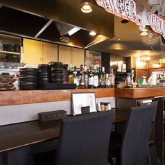 カウンター席完備◎仕事終わりなどでふらっと飲みでも大歓迎♪