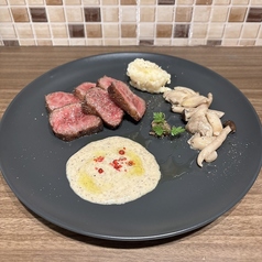 Hannari BEEFのビステッカ トリュフソース
